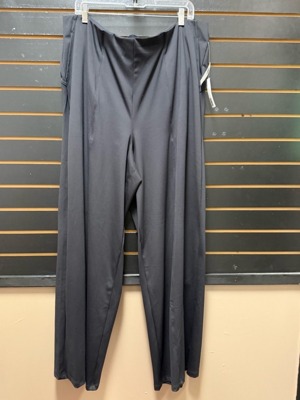Old Navy PowerSoft Wide Leg Pants Black XXL Athletic NWT